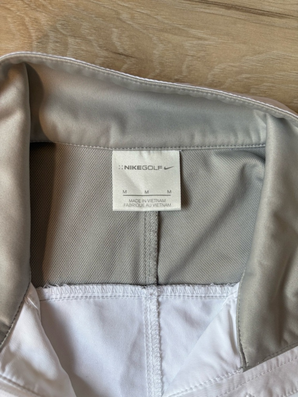 Nike Golf Pullover Womens Medium White Half Zip Lightweight Jacket Athletic - Picture 6 of 8